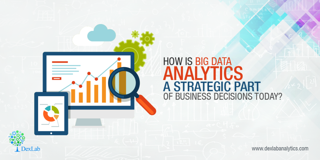 How is big data analytics a strategic part of business decisions today?