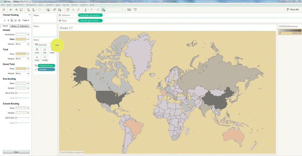 Creating the countries of the world: