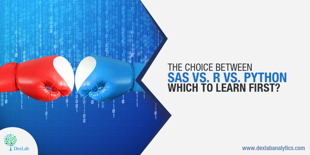 The Choice Between SAS Vs. R Vs. Python: Which to Learn First?