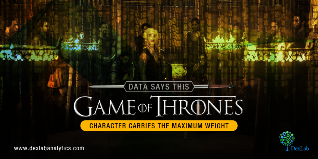 Data Says This Game of Throne Character Carries the Maximum Weight 