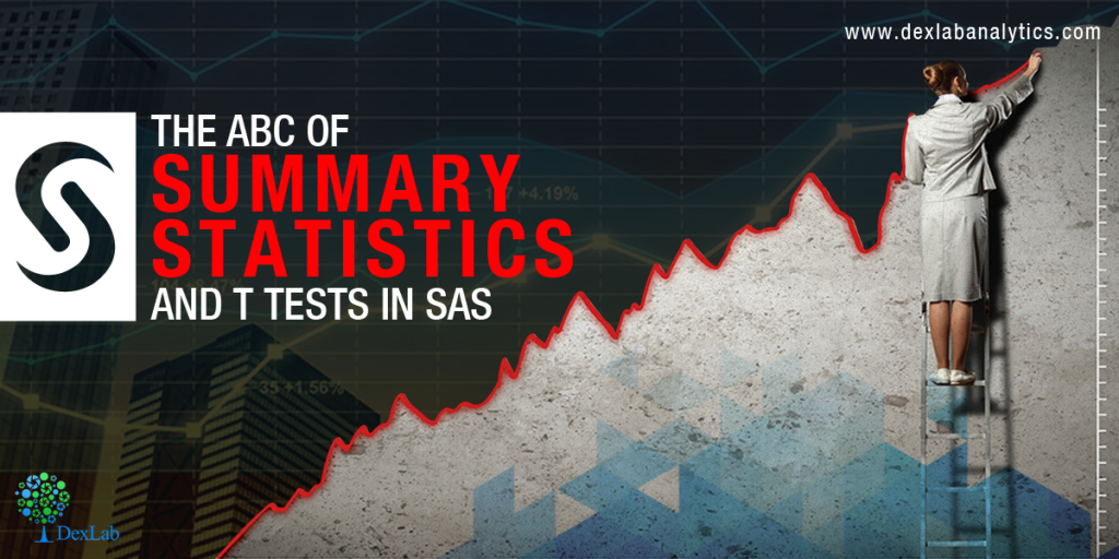 The ABC of Summary Statistics and T Tests in SAS