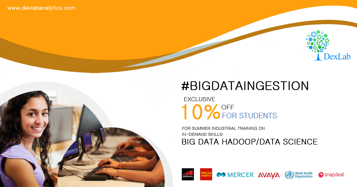 Enjoy 10% Discount, As DexLab Analytics Launches #BigDataIngestion