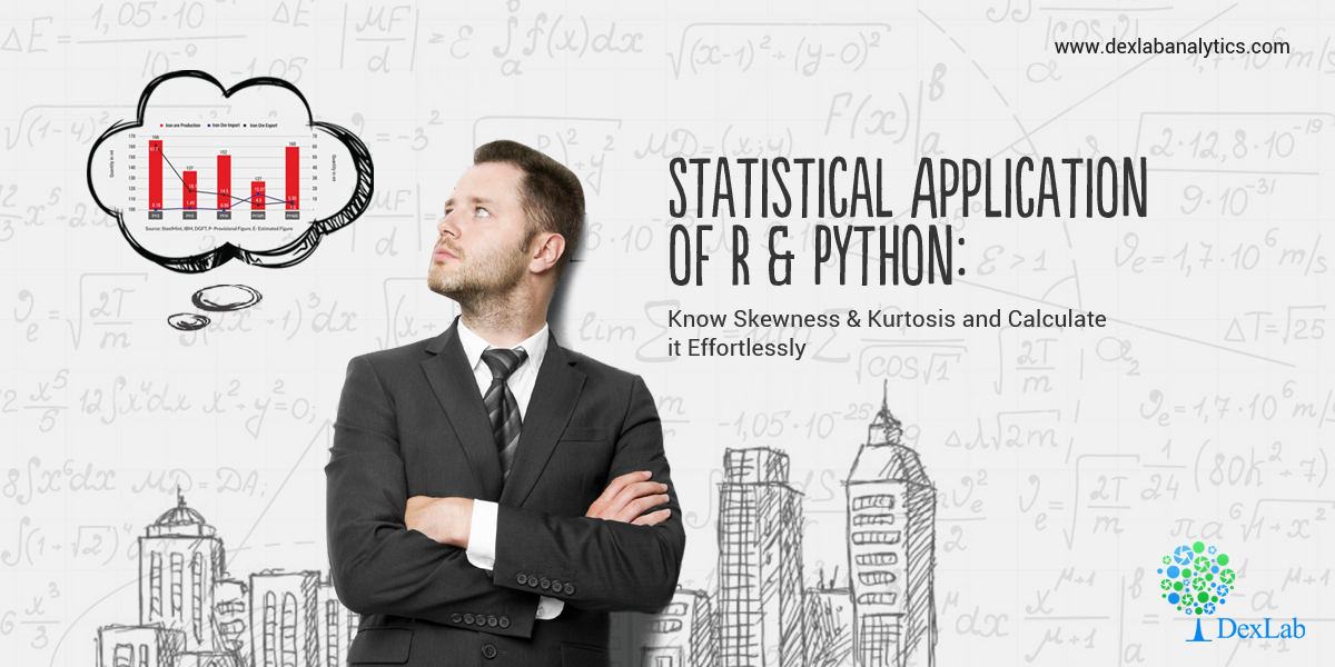 Statistical Application of R & Python: Know Skewness & Kurtosis and Calculate it Effortlessly