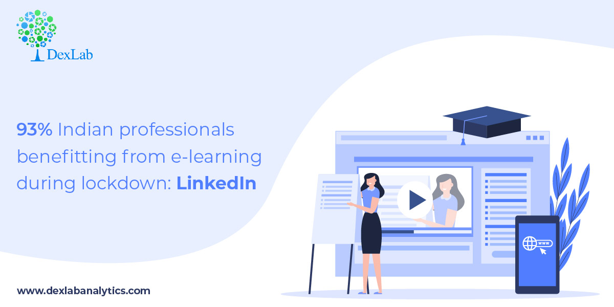 93% Indian Professionals Benefitting From E-Learning During Lockdown: Linkedin
